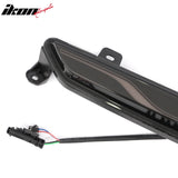 2024-2026 Ford Mustang GT-C Style Red Rear Bumper Brake Light Smoked Len ABS