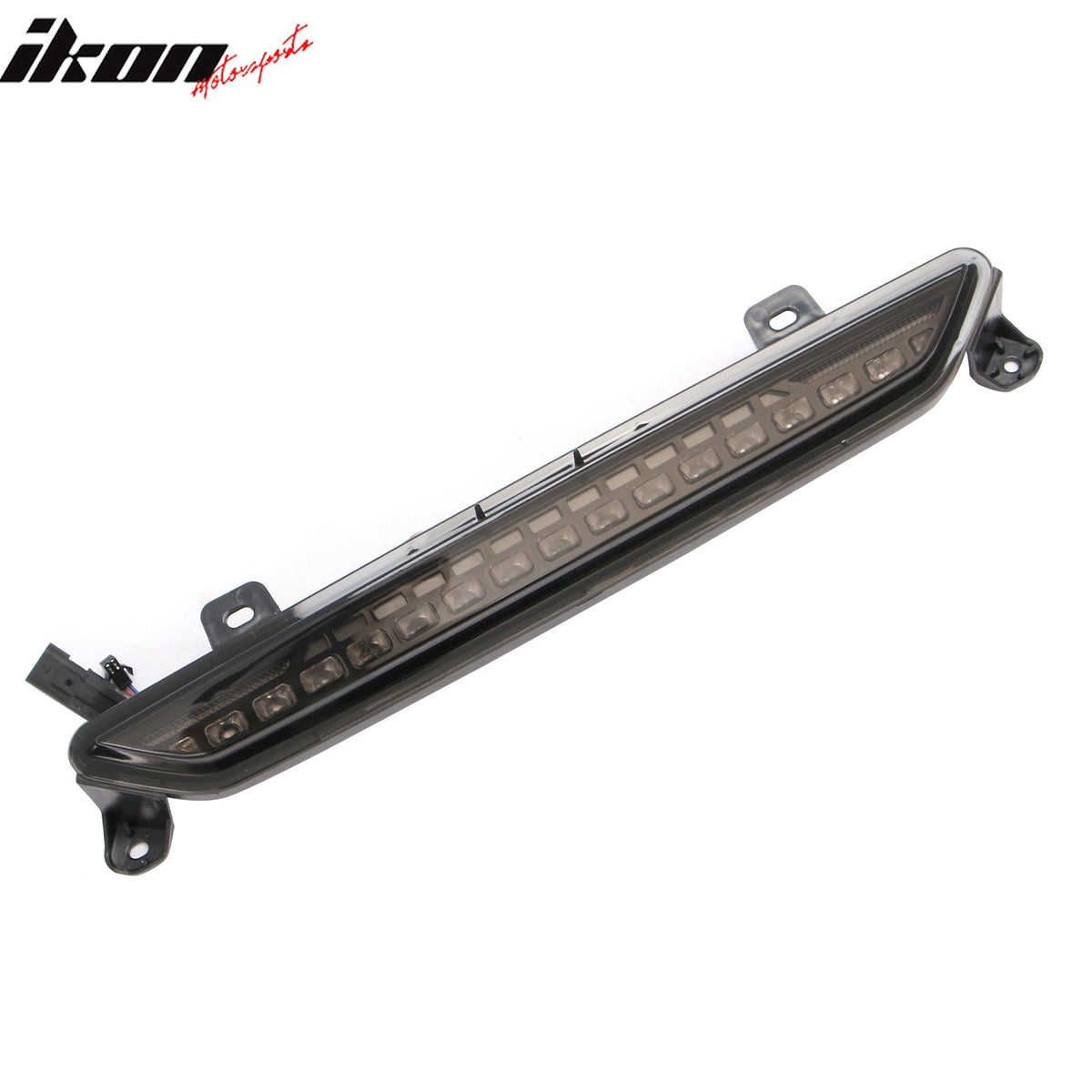 2024-2026 Ford Mustang GT-S Style Red Rear Bumper Brake Light Smoked Len ABS