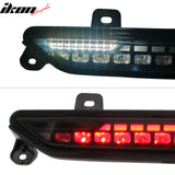 2024-2026 Ford Mustang GT-S Style Red Rear Bumper Brake Light Smoked Len ABS