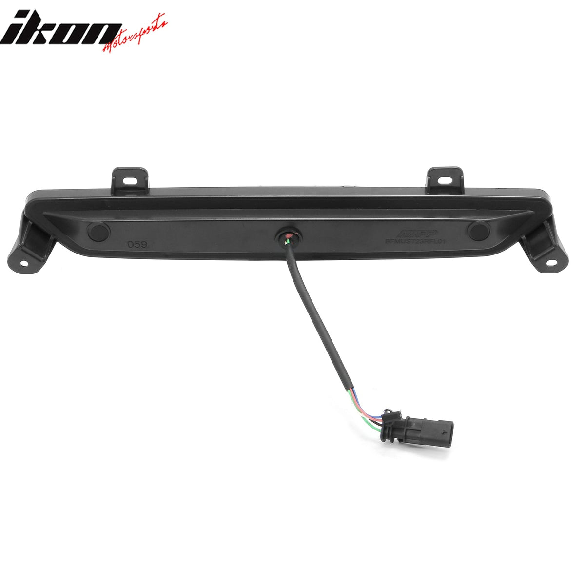 2024-2026 Ford Mustang GT-S Style Red Rear Bumper Brake Light Smoked Len ABS