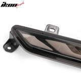 2024-2026 Ford Mustang GT-V Style Red Rear Bumper Brake Light Smoked Len ABS