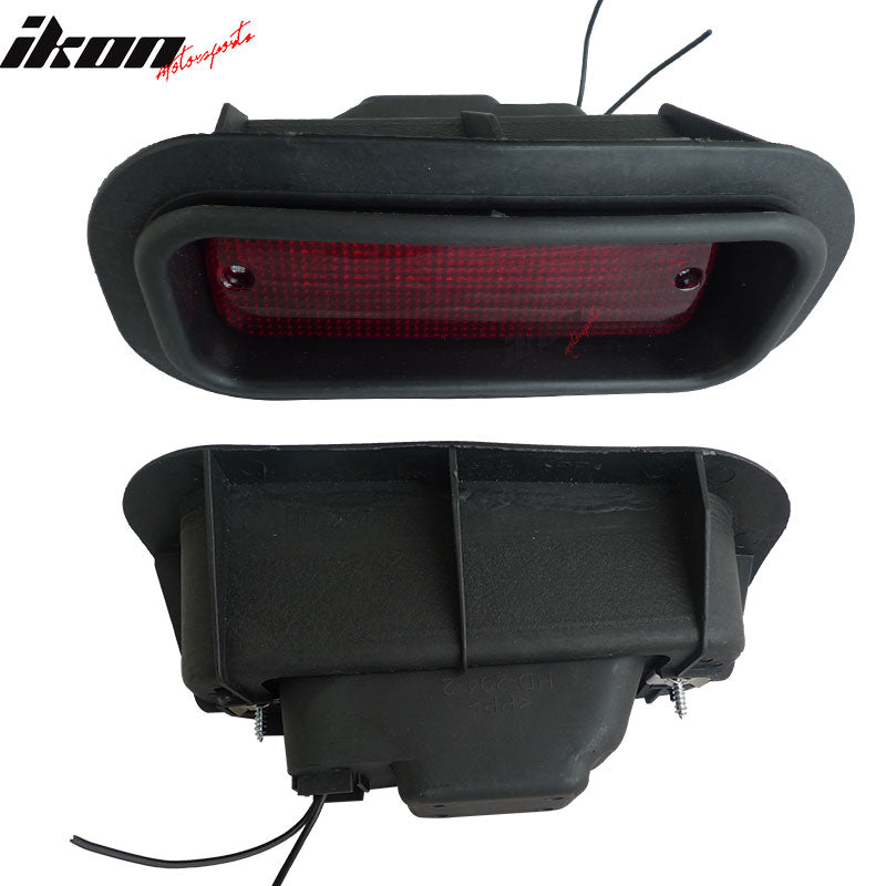 JDM EDM Rear Bumper Diffuser Light Brake Lamp Red Lens Acuraintegra