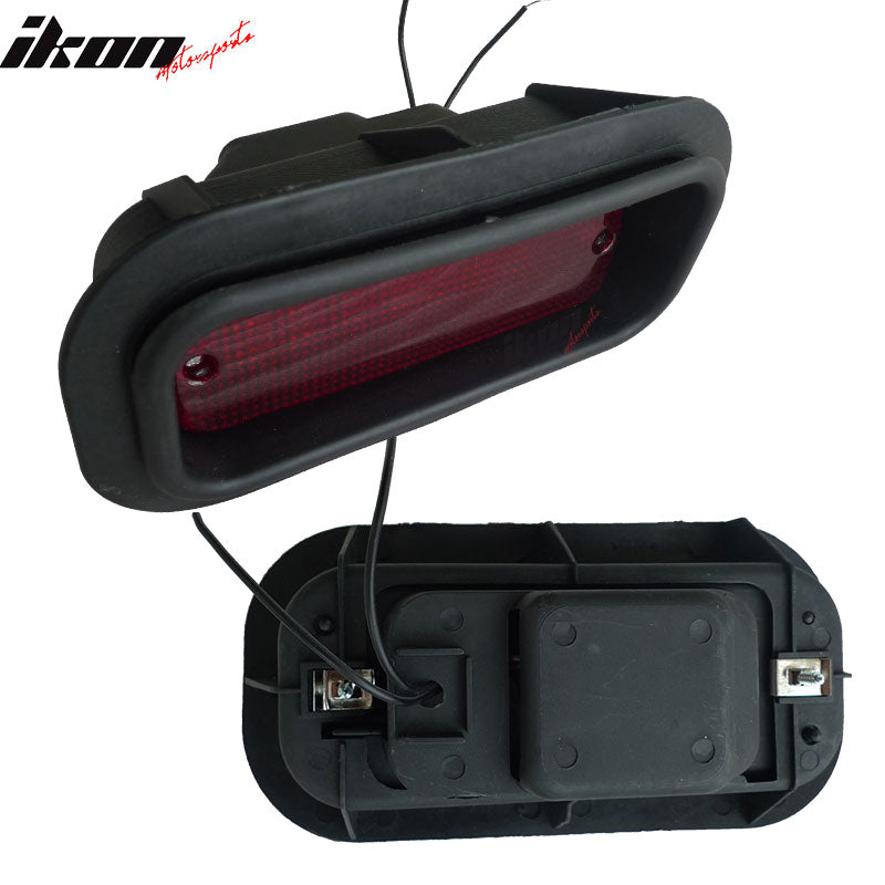 JDM EDM Rear Bumper Diffuser Light Brake Lamp Red Lens Acuraintegra