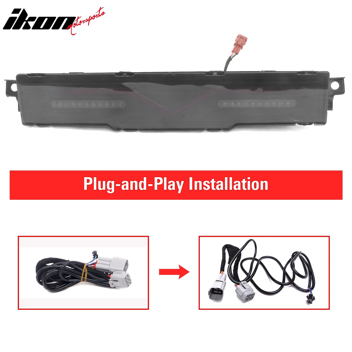 2022-2025 Subaru BRZ Rear Bumper Brake Light Smoked Len