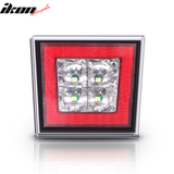 Universa Square Red LED Rear Tail Third 3RD Brake Lights