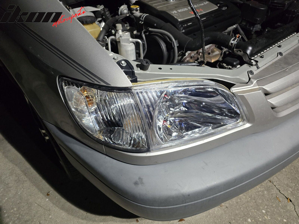 Fits 01-03 Toyota Sienna Signal Corner Lamps Lights Pair Right + Left
