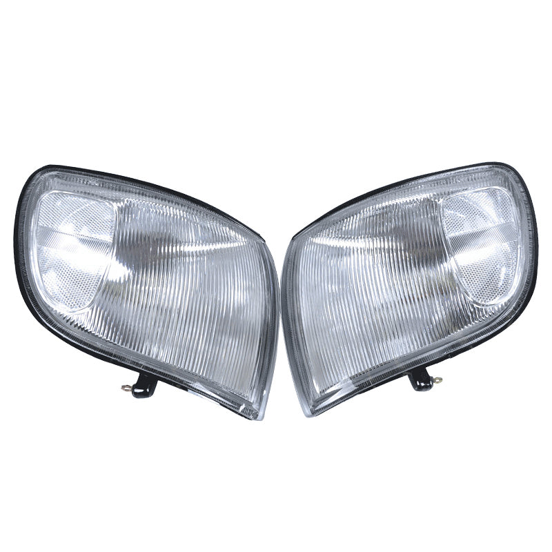 Clear Corner Lamps Turn Signal Lights for Toyota Sienna 1998-2000 Pair