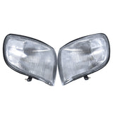 Clear Corner Lamps Turn Signal Lights for Toyota Sienna 1998-2000 Pair