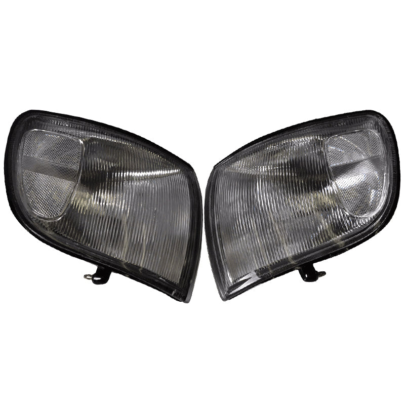 Clear Corner Lamps Turn Signal Lights for Toyota Sienna 1998-2000 Pair