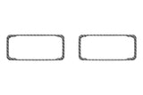 Fog Light Accent Trim Fits 2024-2027 Toyota Land Cruiser