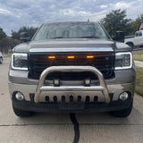 LED Grille Light for Chevy Silverado & GMC Sierra 1500 2500 3500 3PC Amber
