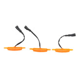 LED Grille Light for Chevy Silverado & GMC Sierra 1500 2500 3500 3PC Amber