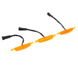 LED Grille Light w/ Wiring Harness for Chevy Silverado GMC Sierra 1500 3PCS