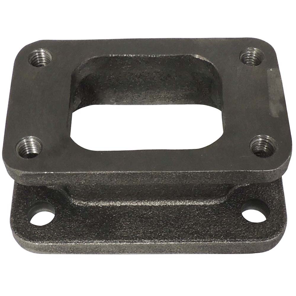 T4 for T3 cast iron flange turbocharger/turbo manifold adapter/conversion