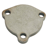 L fitting wastegate block off flange