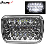 7in x 6in Full LED Sealed Beam Square Projector Headlight Clear Lens