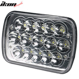 7x6 Inch Full LED Sealed Beam Square Projector Single Piece Headlight