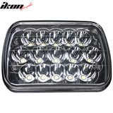 7x6 Inch Full LED Sealed Beam Square Projector Single Piece Headlight
