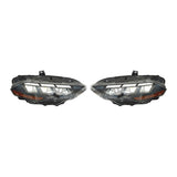 2018-2023 Ford Mustang EcoBoost GT V6 2024 Style Front Head Light Lamp