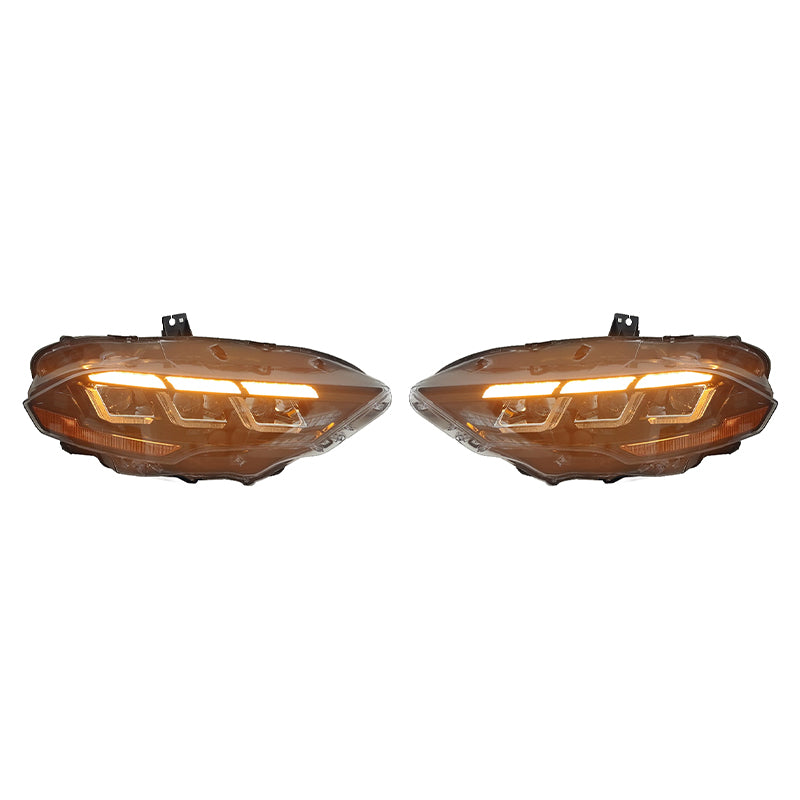 2018-2023 Ford Mustang EcoBoost GT V6 2024 Style Front Head Light Lamp