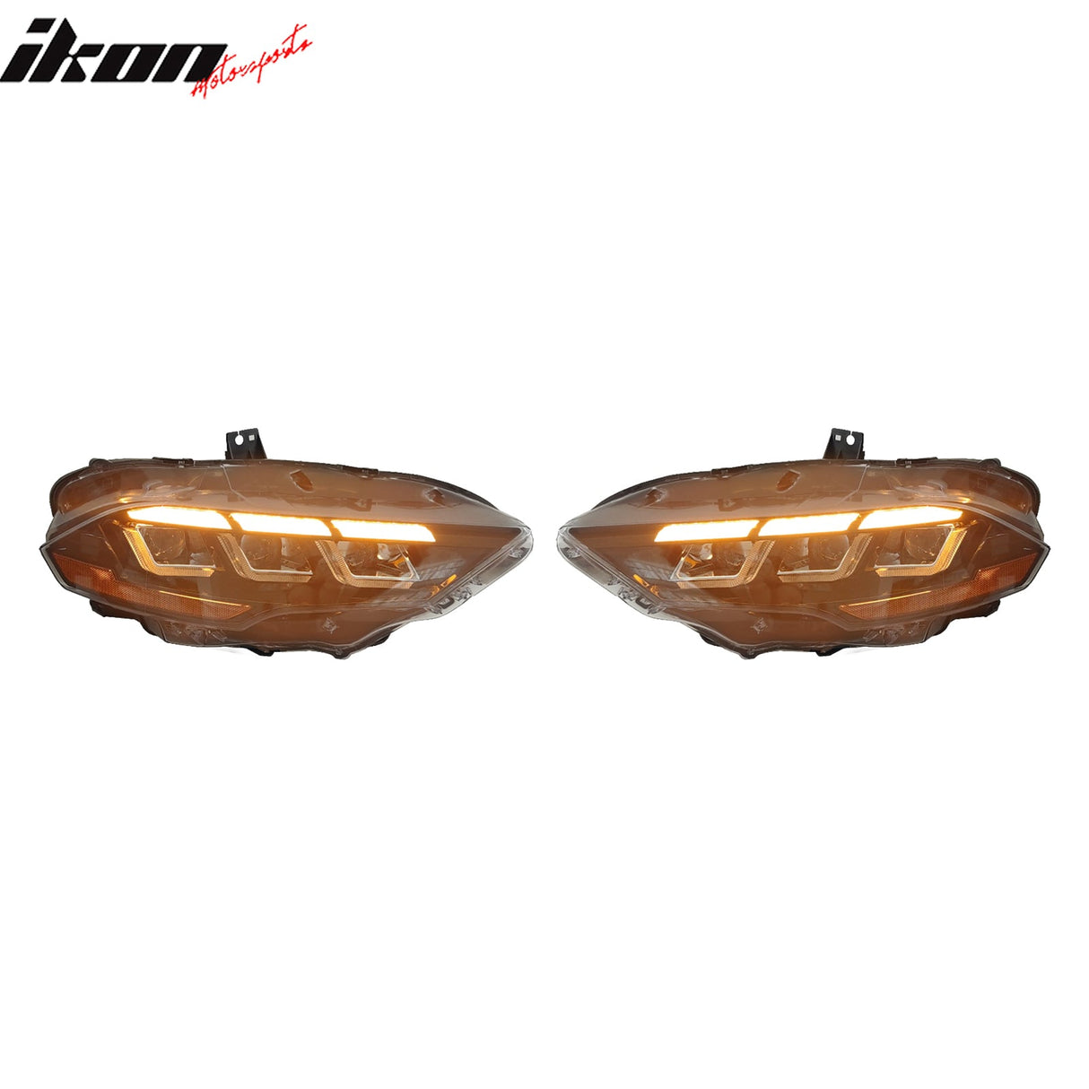 2018-2023 Ford Mustang Mach 1 Front Bumper Cover LED Grille Headlights
