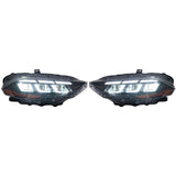2018-2023 Ford Mustang EcoBoost GT V6 2024 Style Switchback Headlights