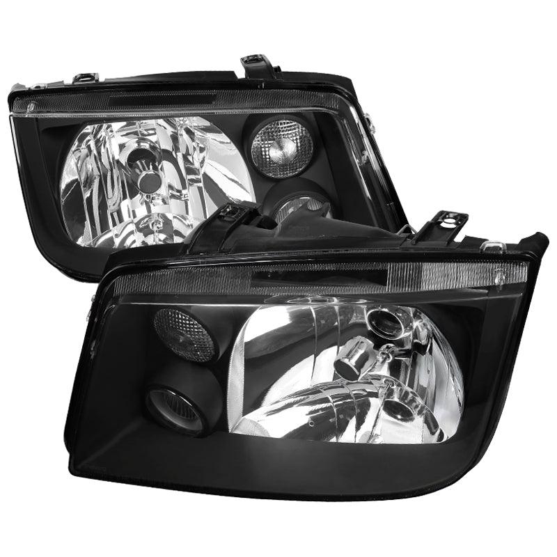 Spec-D Headlights VW Jetta MK4 (99-04) OEM Replacement Black / Smoke / Chrome