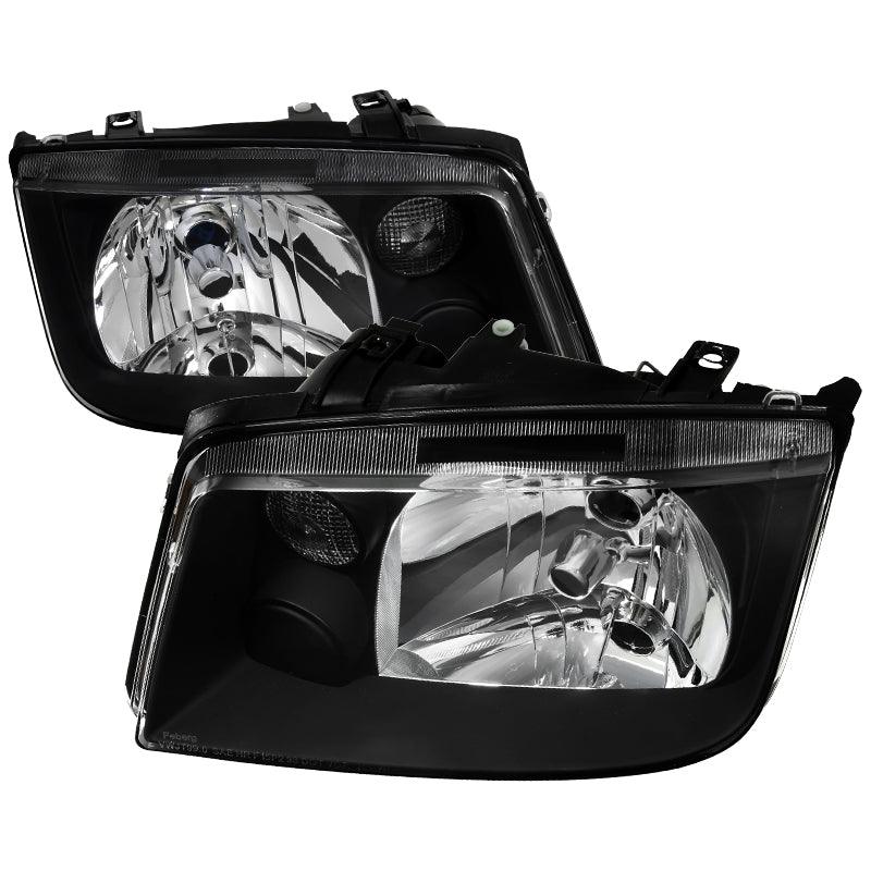 Spec-D Headlights VW Jetta MK4 (99-04) OEM Replacement Black / Smoke / Chrome