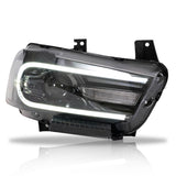 2011-2014 Dodge Charger DRL LED Headlights Lamps with 8 Colors