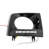 1990-2018 Benz W463 G500 G550 G55 G63 G65 Gloss Black Headlight Bezels