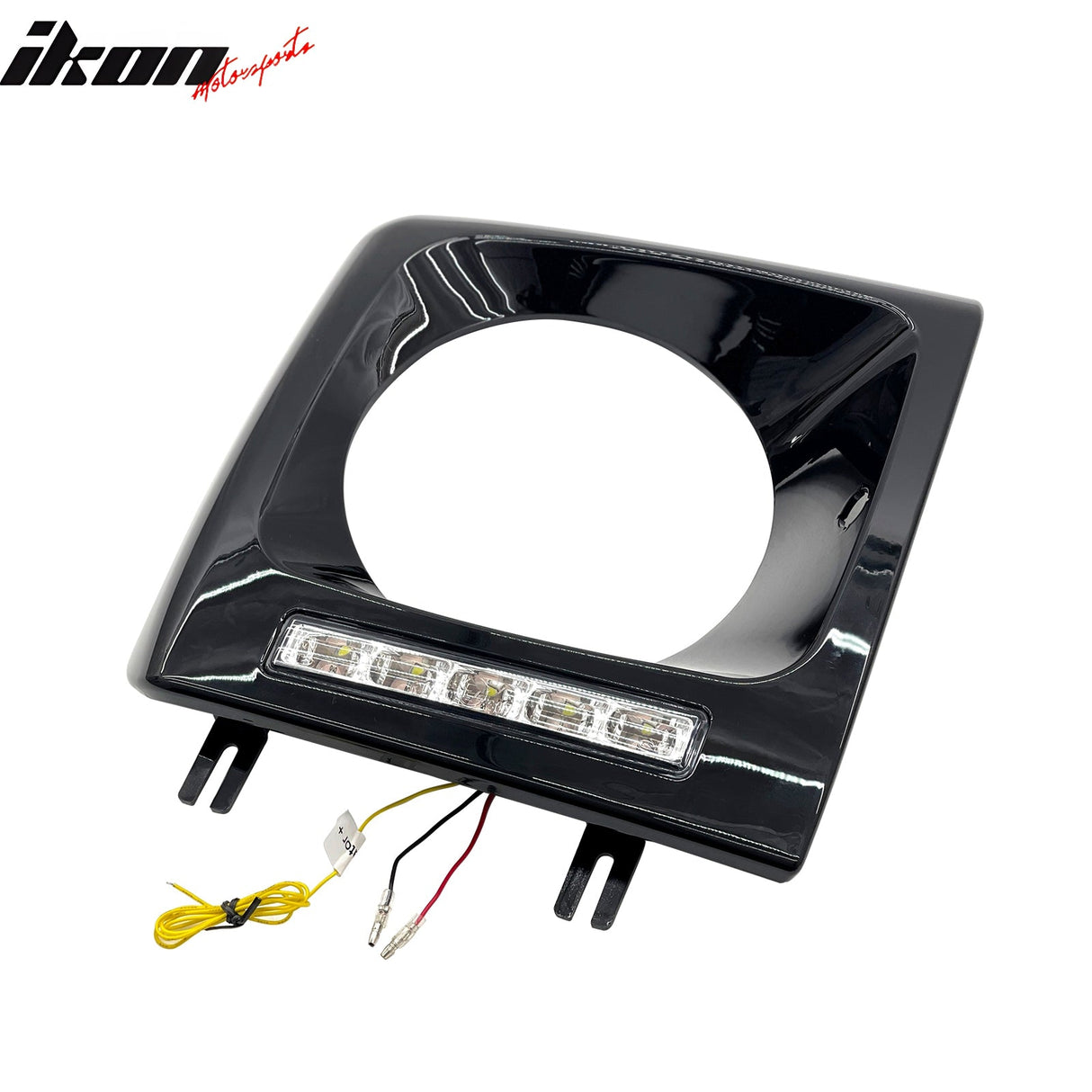 1990-2018 Benz W463 G500 G550 G55 G63 G65 Gloss Black Headlight Bezels