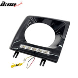 1990-2018 Benz W463 G500 G550 G55 G63 G65 Gloss Black Headlight Bezels