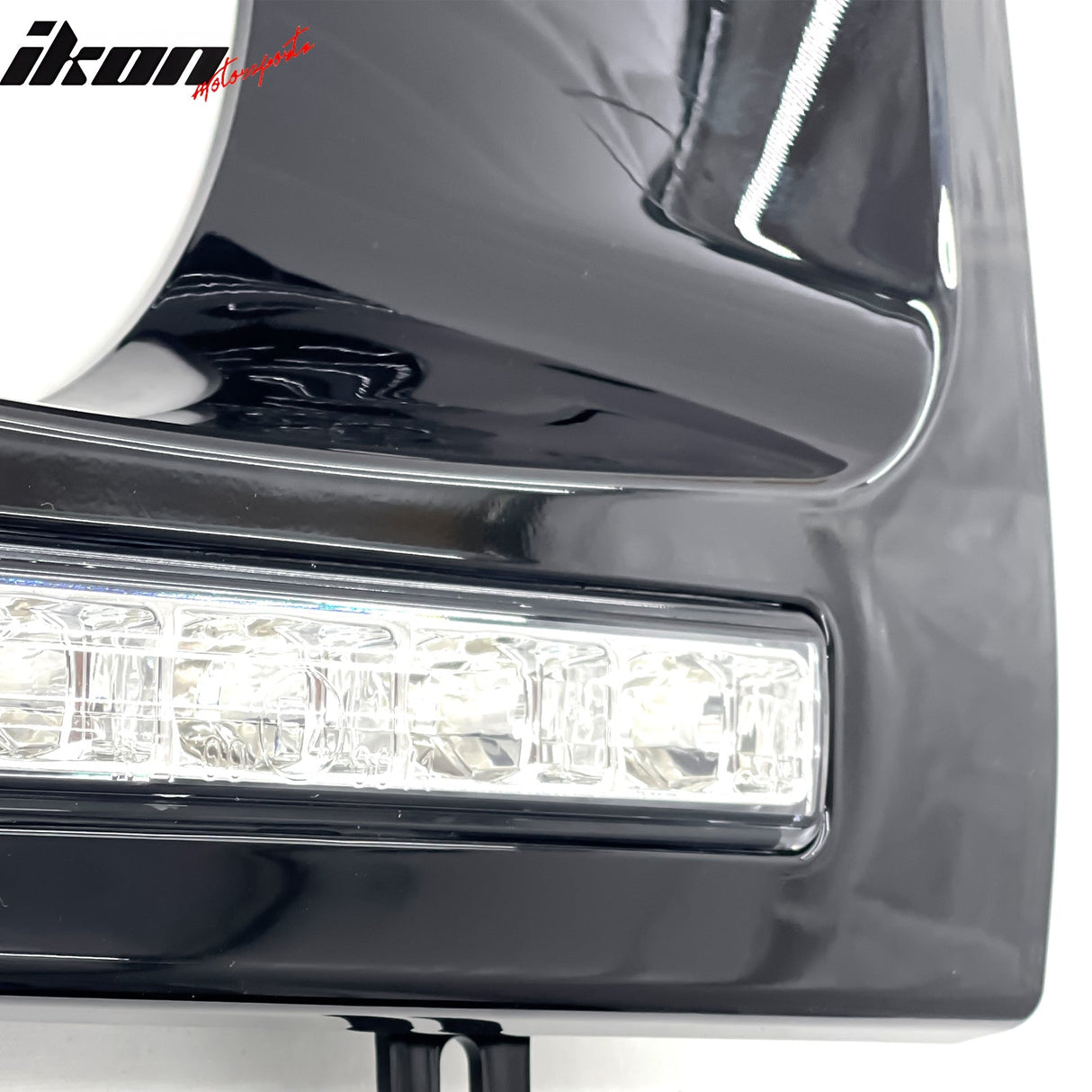 1990-2018 Benz W463 G500 G550 G55 G63 G65 Gloss Black Headlight Bezels