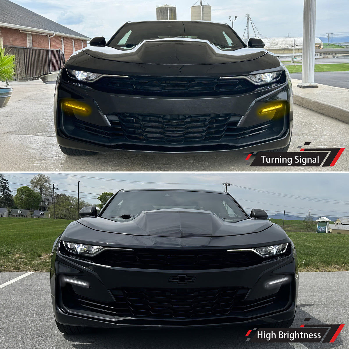2019-2024 Chevy Camaro SS OE Style Daytime Running Light LED Fog Light
