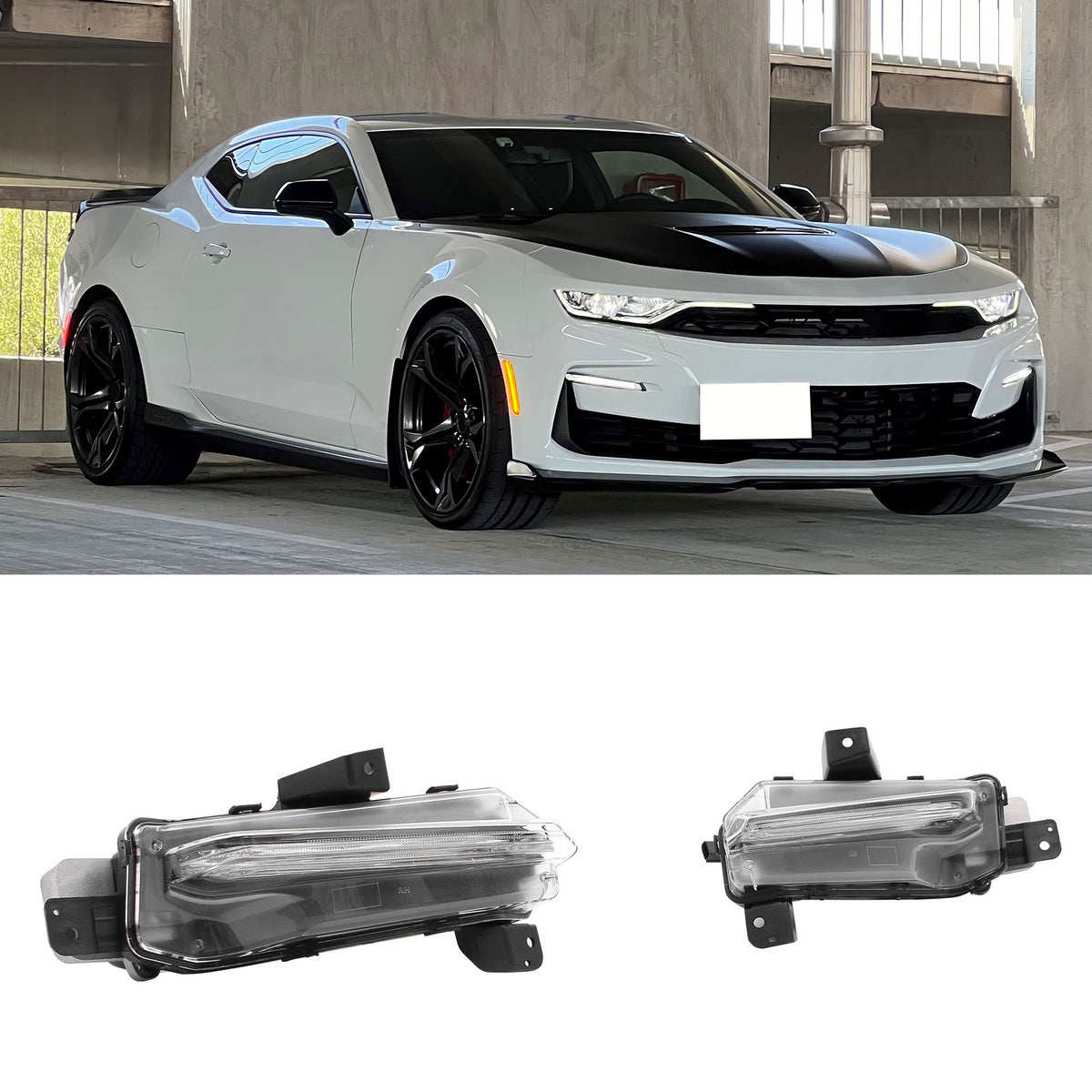 2019-2024 Chevy Camaro SS OE Style Daytime Running Light LED Fog Light
