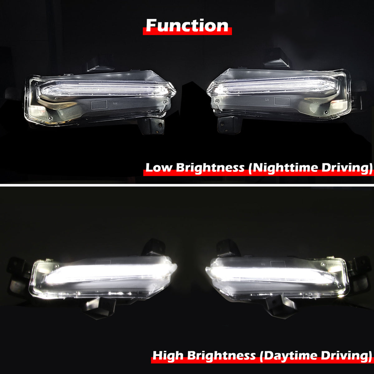 2019-2024 Chevy Camaro SS OE Style Daytime Running Light LED Fog Light