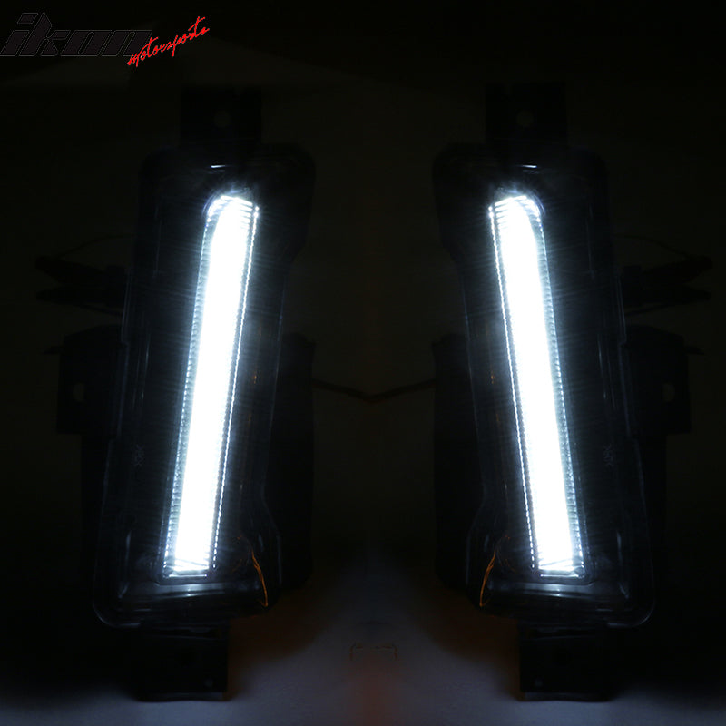 2014-2015 Chevy Camaro 1LE Style Front Bumper Cover w/ Clear Fog Light