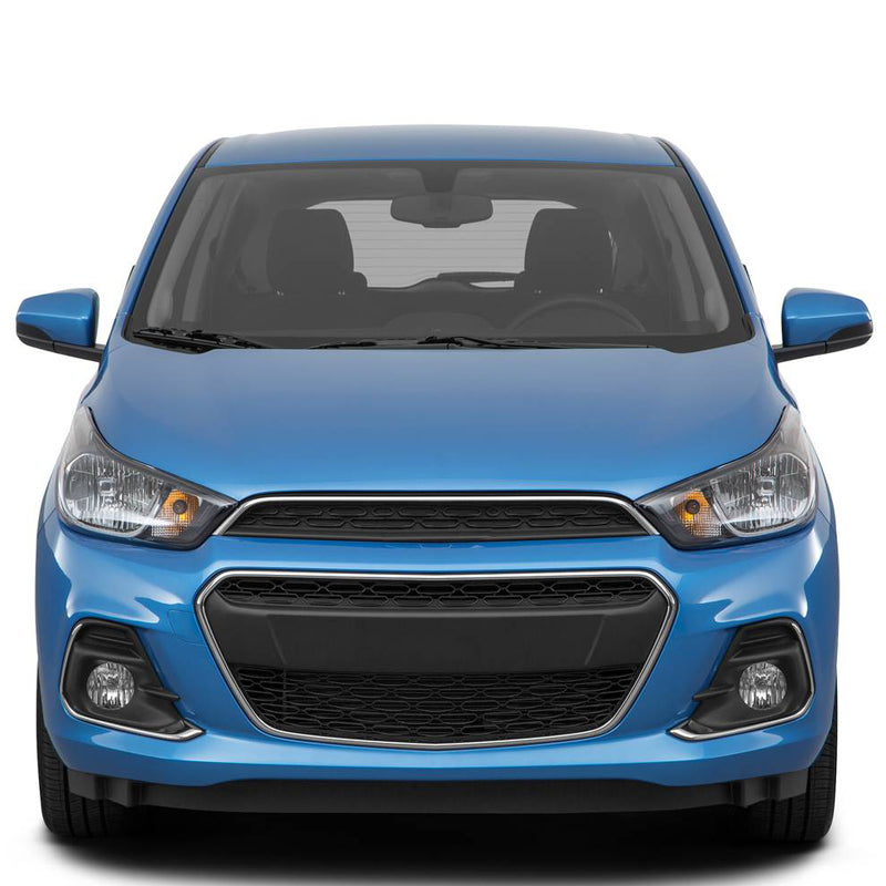 2016-2018 Chevrolet Spark Black Housing Clear Lens Fog Light ABS