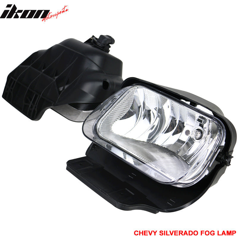 2003-2006Â Chevy Silverado Fog Lights Wiring Kit Bulb H10 12V 42W ABS