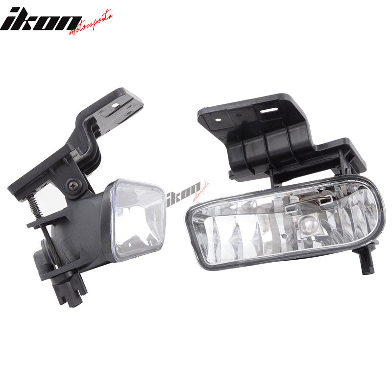 1999-2002Â Chevy Silverado OEM Style Clear Lens Fog Lights Lamp 2PC