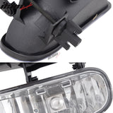 1999-2002Â Chevy Silverado OEM Style Clear Lens Fog Lights Lamp 2PC