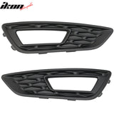 Fits 15-17 Focus Pair Front Fog Light Lamps Bezels - Sport SE Version
