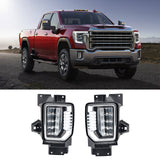 2020-2023 GMC Sierra 2500HD/3500HD Fog Lights Daytime Running LED Lamp