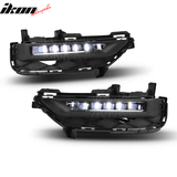 Fits 16-17 Honda Accord Full LED Bumper Fog Lights w/ Switch & Wiring