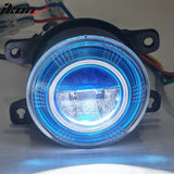 2016-2024 Honda Civic FC FK FE High Quality JDM Foglights Blue Len White LED Lights Pair