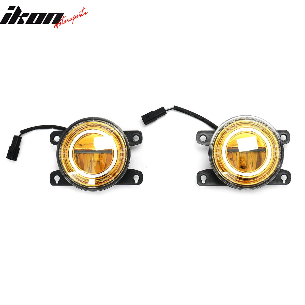 2016-2024 Honda Civic FC FK FE High Quality JDM Foglights Yellow Len LED Lights Pair