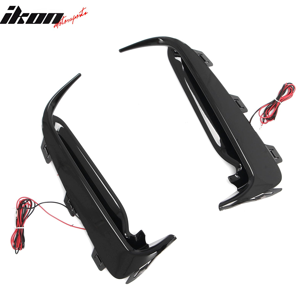 2023-2026 Honda Type R FL5 JDM Front Bumper LED Daytime Running Light PC Smoke White LED Fog Lights Pair