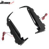 2023-2026 Honda Type R FL5 JDM Front Bumper LED Daytime Running Light PC Smoke White LED Fog Lights Pair
