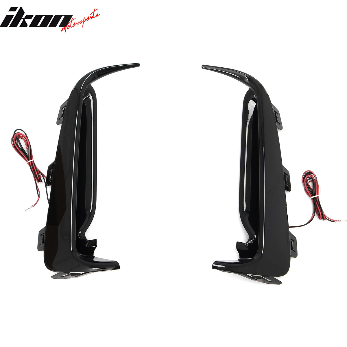 2023-2026 Honda Type R FL5 JDM Front Bumper LED Daytime Running Light PC Smoke White LED Fog Lights Pair