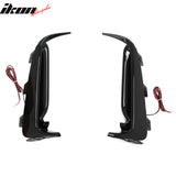 2023-2026 Honda Type R FL5 JDM Front Bumper LED Daytime Running Light PC Smoke White LED Fog Lights Pair